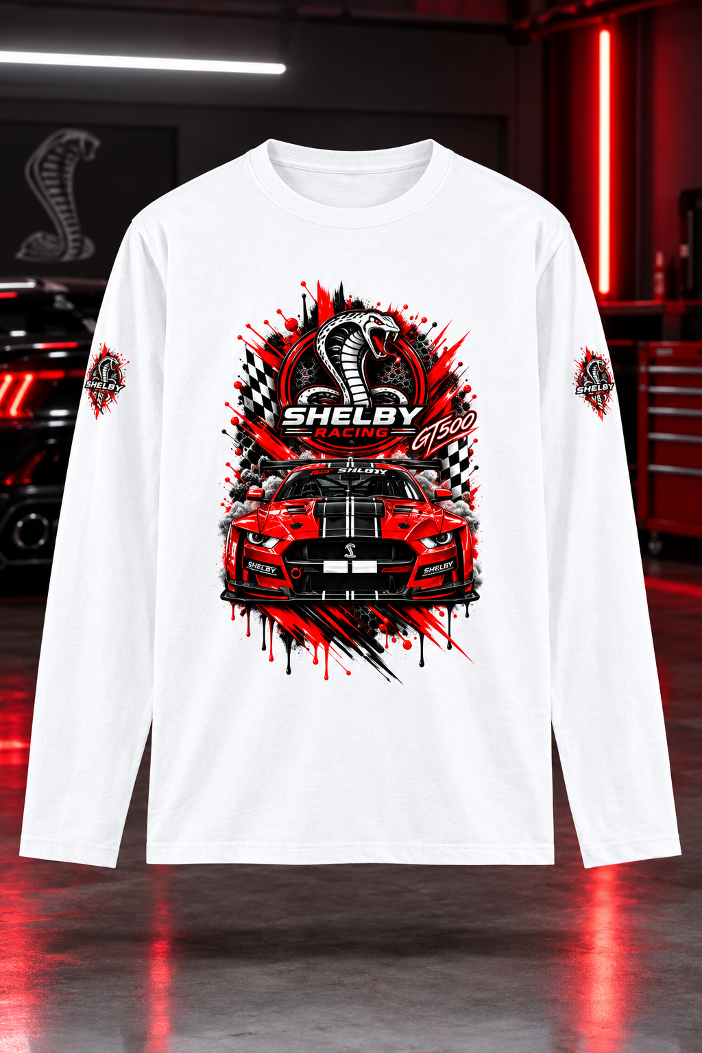 Shelby White mockup