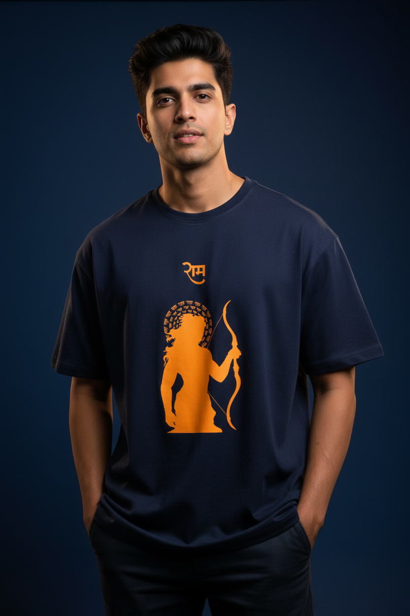 Shri Ram – Navy Blue