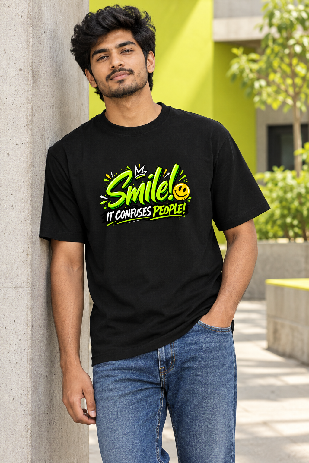 Smile Black male model