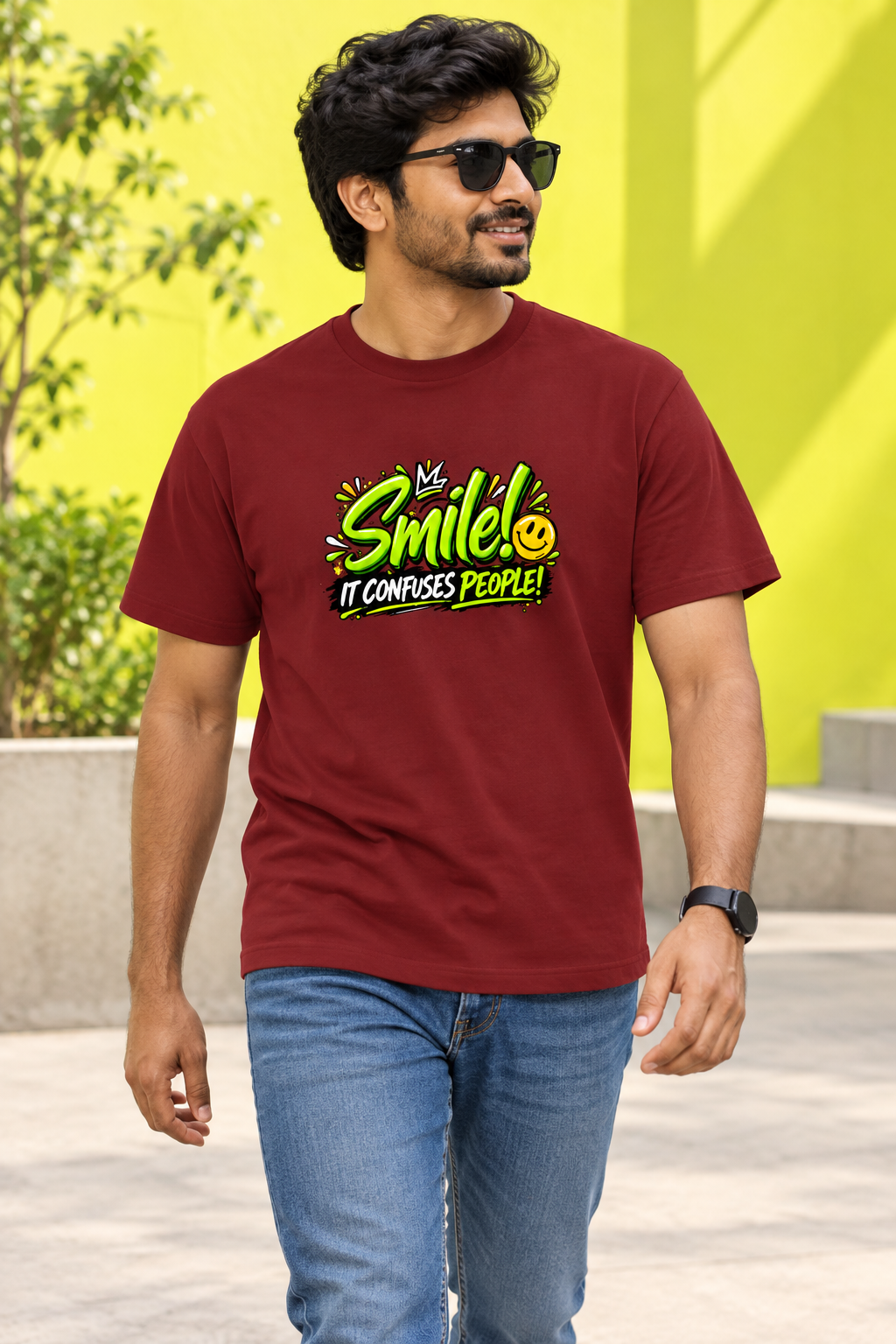 Smile Red male model