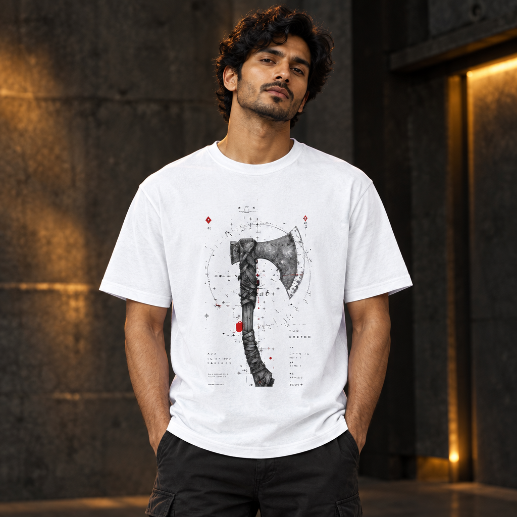 The Axe White model preview