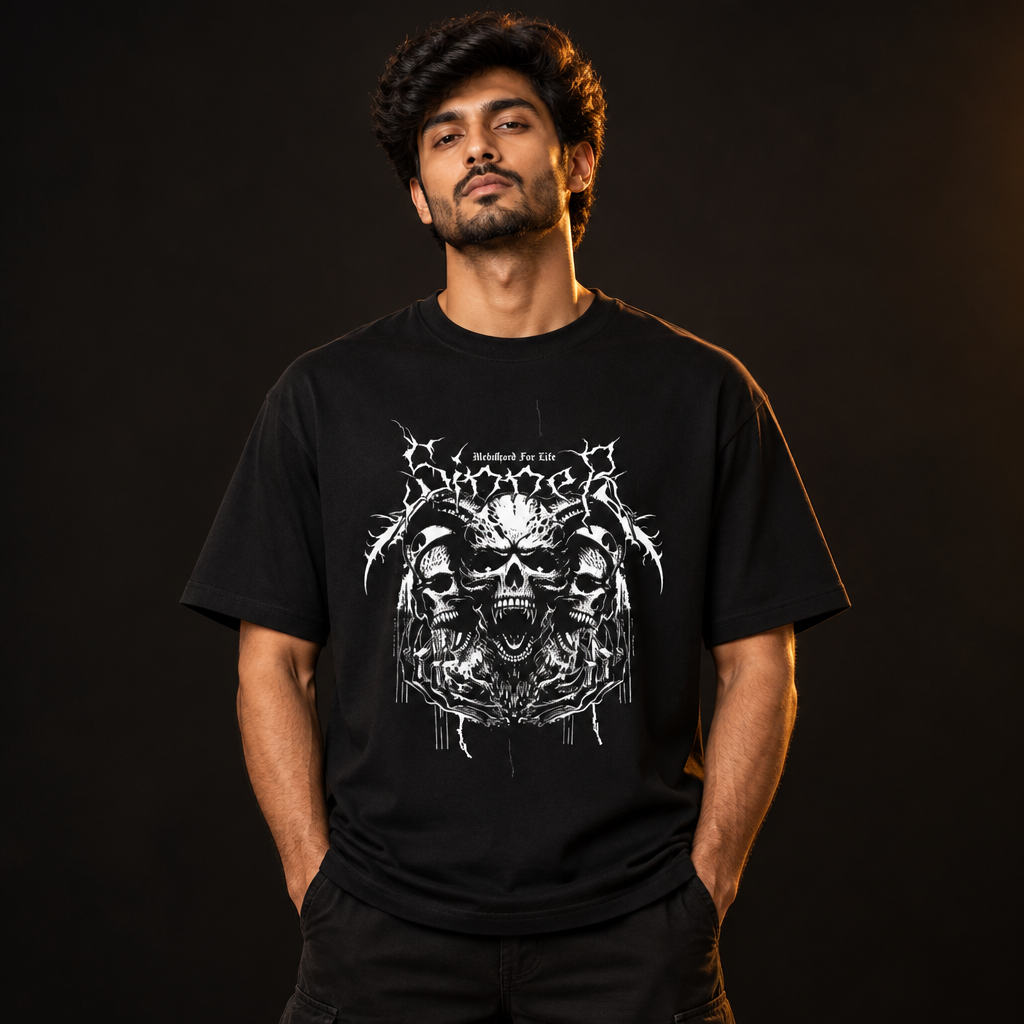 The Skull Black model preview