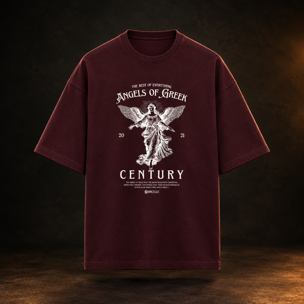 Vintage Angel Maroon design-first preview