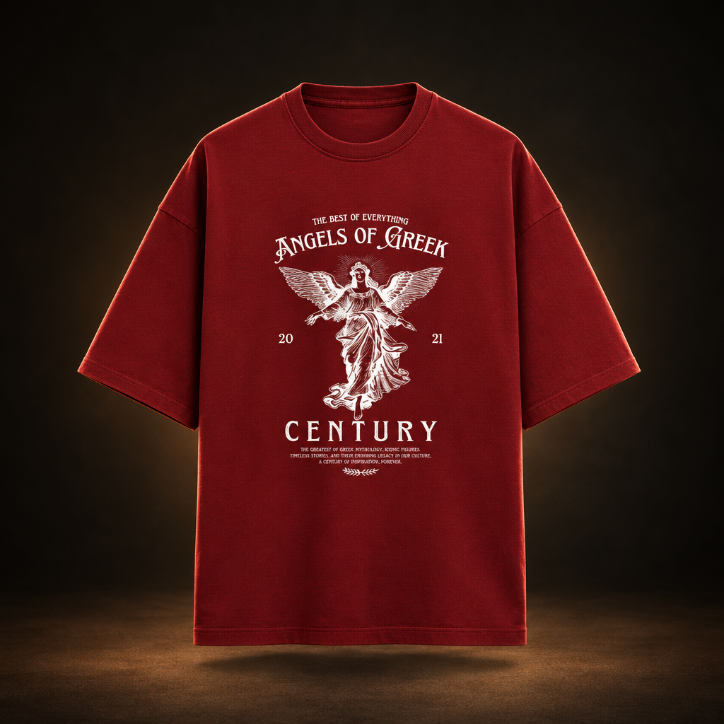 Vintage Angel Red design-first preview