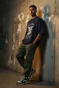 Vintage Angle – Navy – Male
