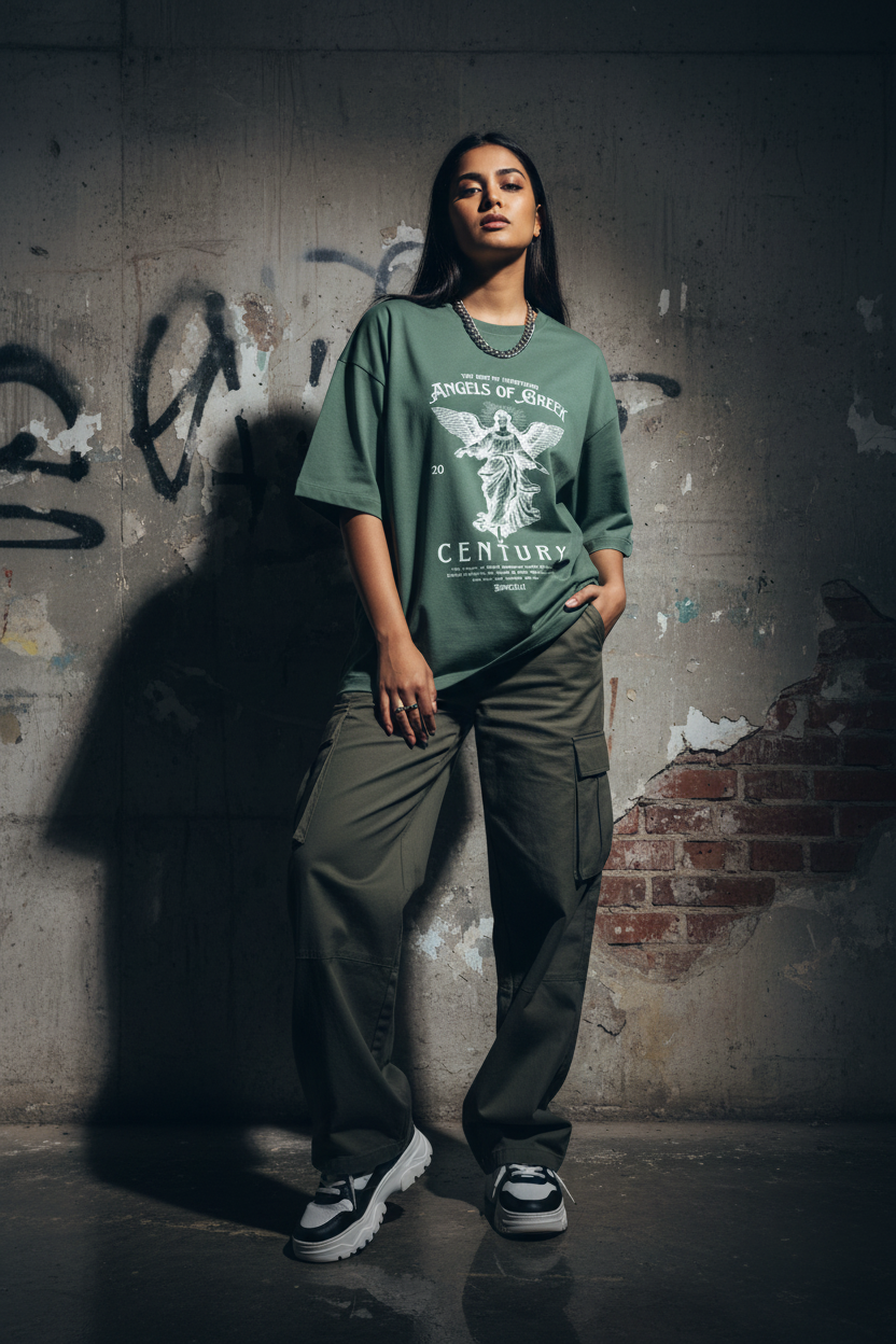 Vintage Angle – Sage Green – Female