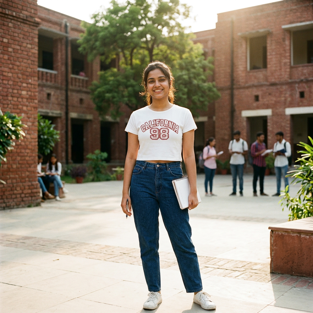 White college model preview