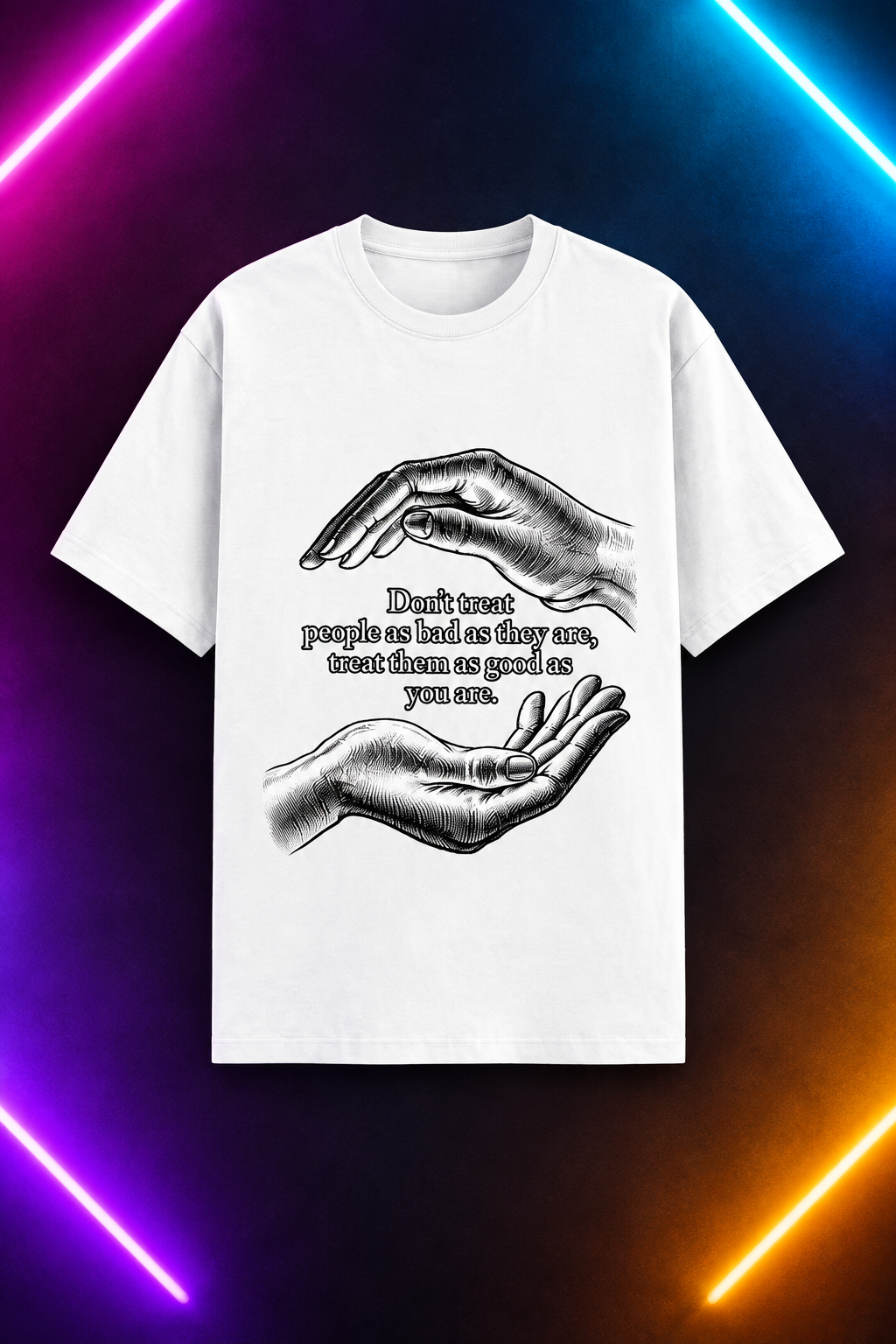 White design, multi-color