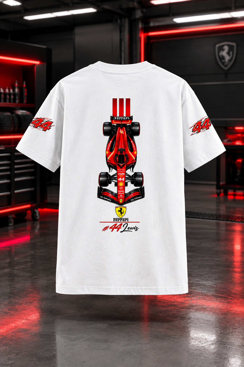 White mockup back