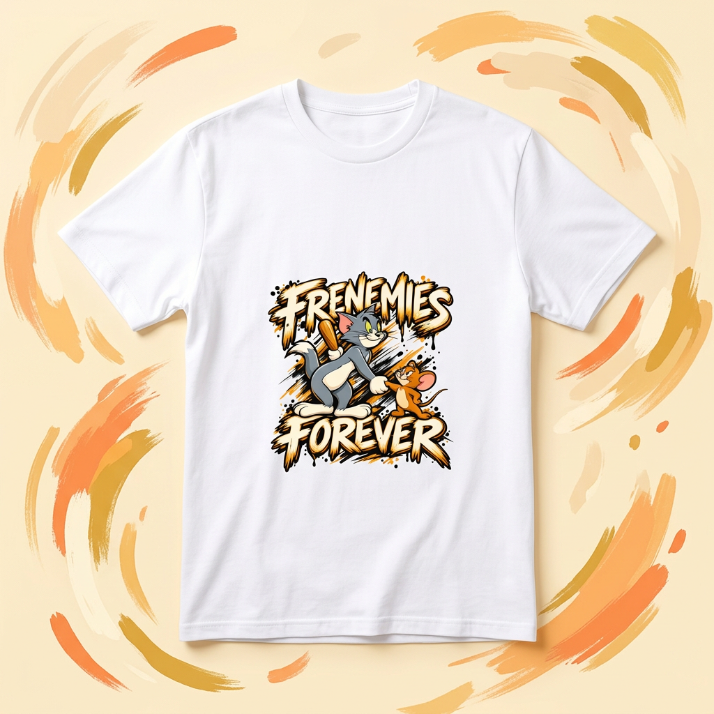 White playful design preview